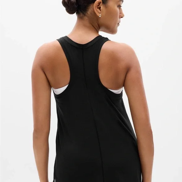 Women's Black Sleeveless With Ease 2.0 Tank Top - Picture 2 of 7